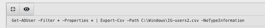 Querying the user propertie Querying the user propertie
